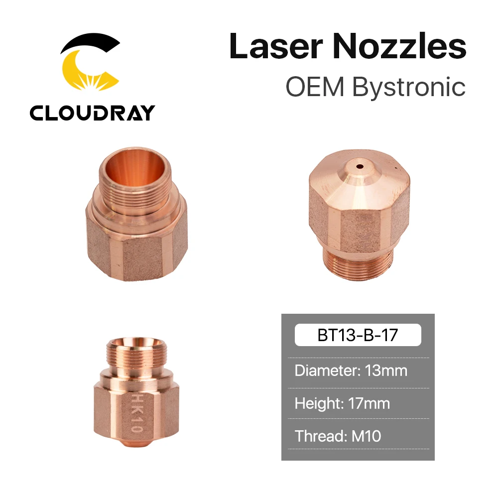 Cloudray HK08 HK10 HK12 HK15 HK17 HK20 HK25 HK30 лазерные сопла для OEM Bystronic волоконно лазерная машина