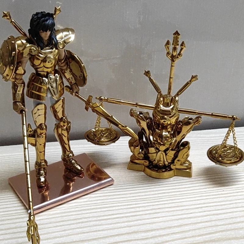 В наличии DDP saint seiya gold Libra Dohko со священным объектом экшн-фигурка кукла игрушка
