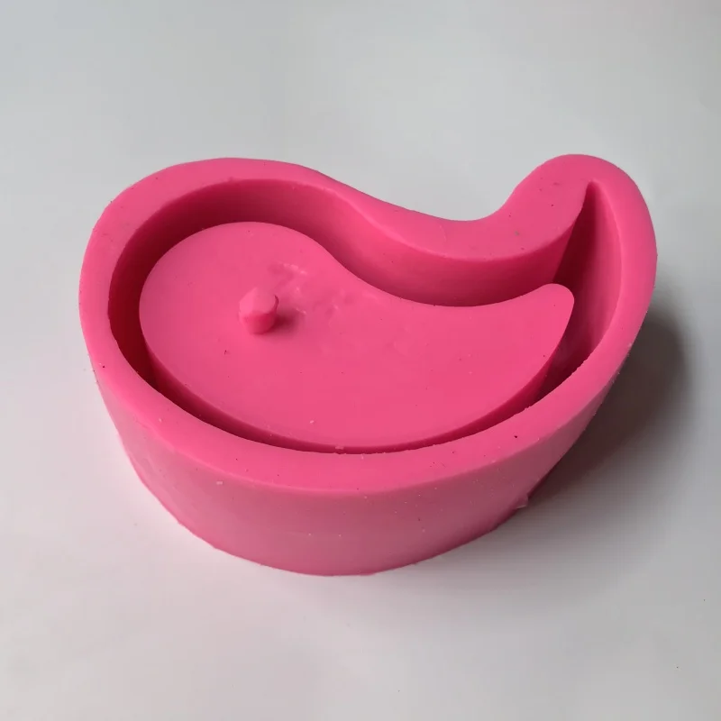 DIY силиконовая форма, бетонный цветочный горшок, форма, креативная цементная Штукатурная смесь растение суккулент в горшке, формы, ручная глина для поделок, домашний декор - Цвет: As Photo