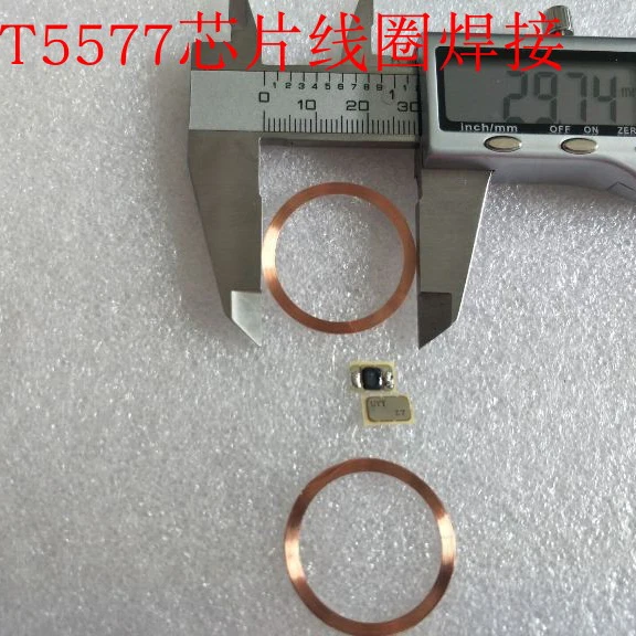 Диаметр 28 мм низкочастотная LF COB + антенна 125 кГц сварочная T5577 чип T5557 катушка 100