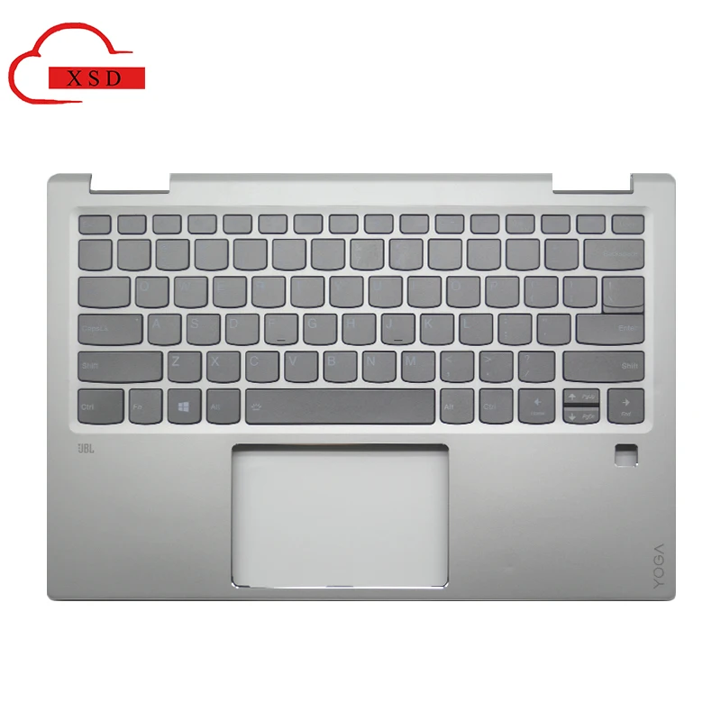 

New Original Shell C Cover Palmrest Upper Case English Backlit Keyboard for Lenovo Ideapad Yoga 720-13IKB Laptop 5CB0N67975
