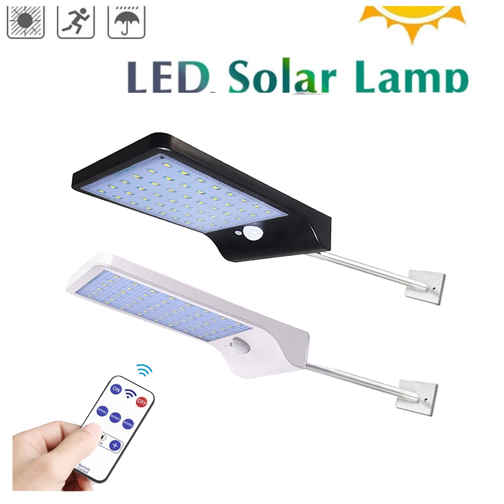 Дистанционный 48/36 светодиодный Солнечный ЯРКИЙ беспроводной датчик движения