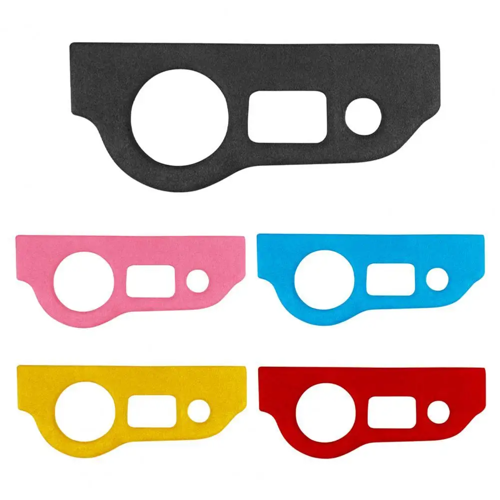 

Headlight Switch Frame Trim Faux Suede Headlight Switch Panel Cover Sticker for Dodges Raider Challenger 2015-2020 Left Drive