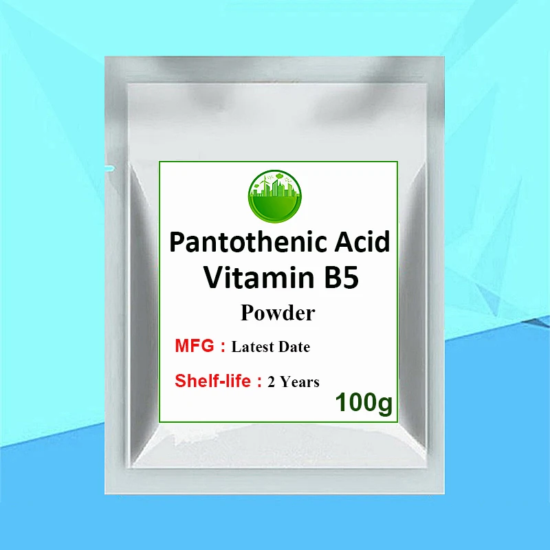 

Pantothenic Acid Vitamin B5 Powder,100% Pantothenic Acid Powder,VB5,Coenzyme-A Production,treat Anxiety,Energy Metabolism