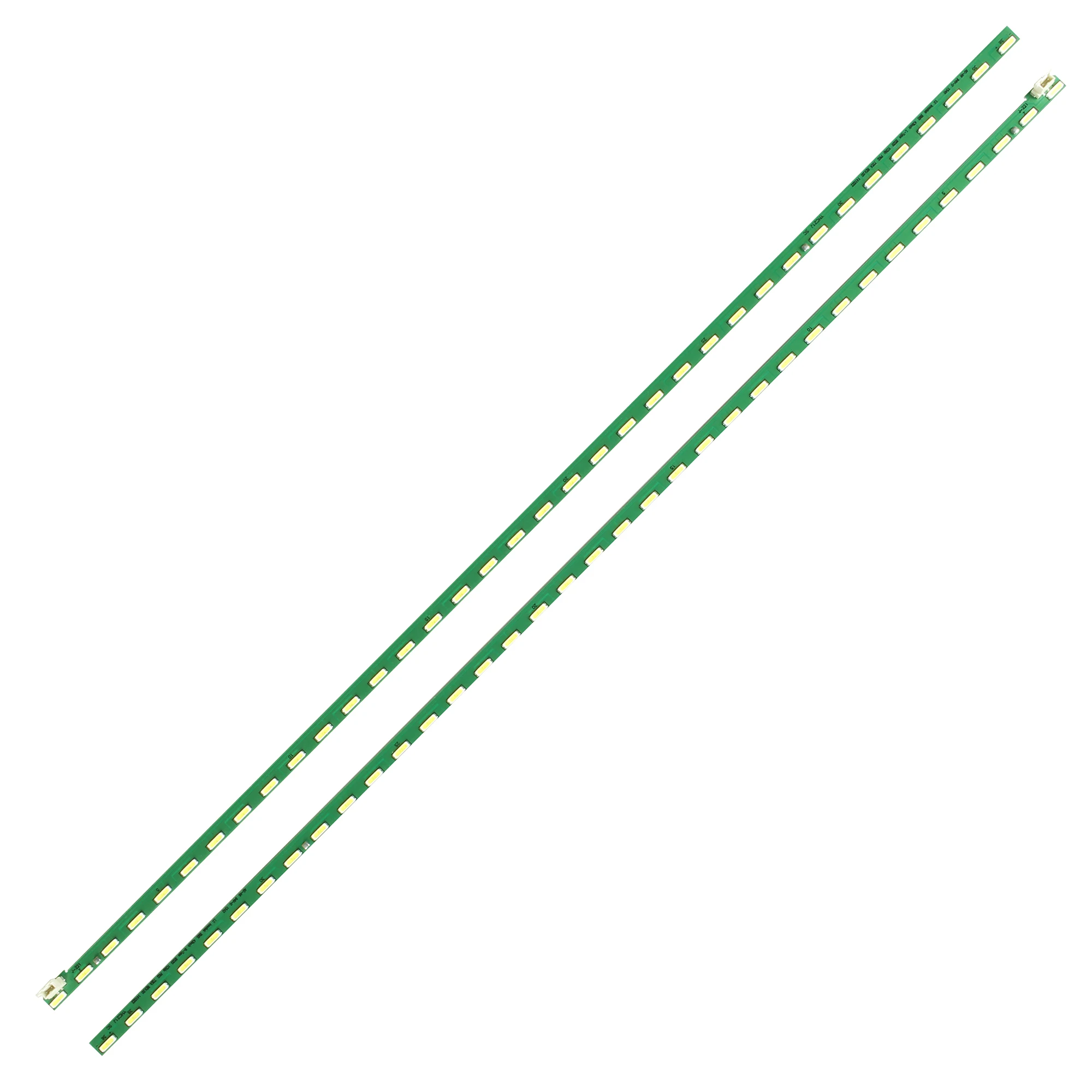 

New 2pieces/set 36LED 47cm LED strip for LG 43LF5400 43LF5900 MAK632C7801 G1GAN01-0794A G1GAN01-0793A 43inch FHD R L Type