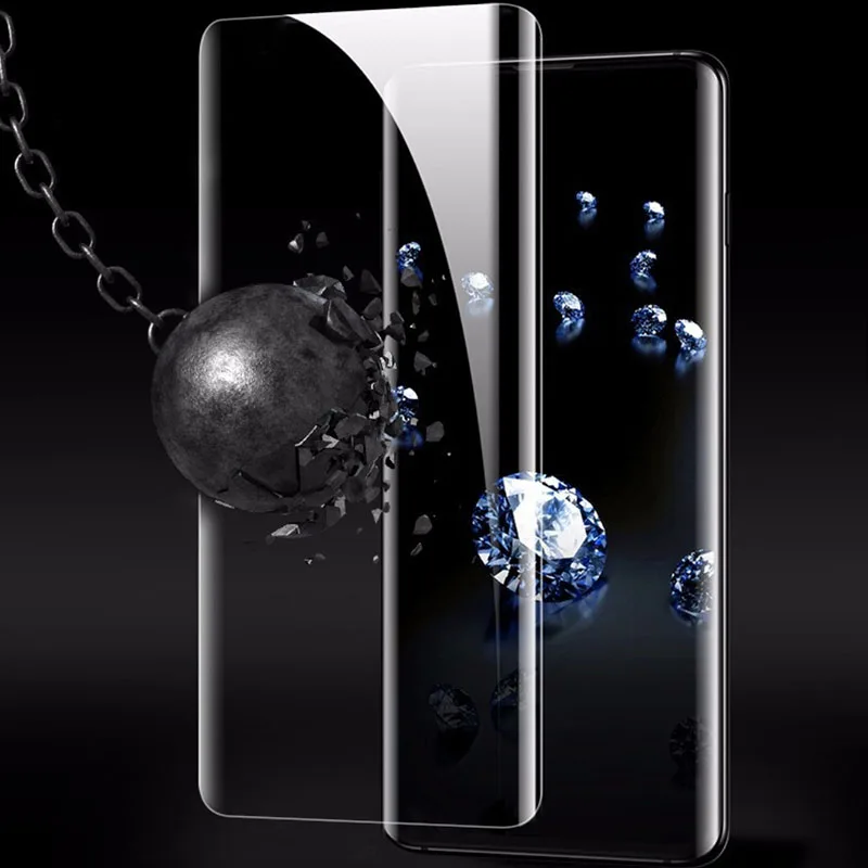 Чехол для samsung galaxy note 10 плюс 9 8 s10 s9 s8 s10e s7 edge s6 защитная пленка из закаленного