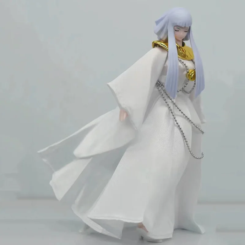 

In stock Saint Seiya Mythe Doek Hilda The Polaris Pvc Action Figure Model Toys Saint Pictures