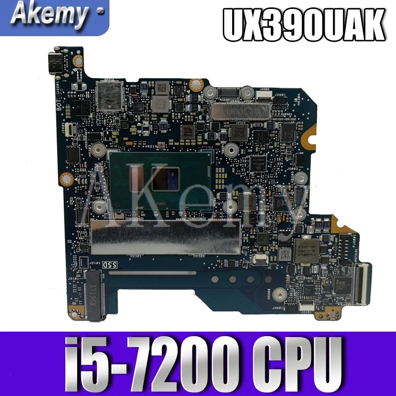 UX390UAK i5 7200CPU материнская плата REV1.2 для Asus UX390 UX390U UX390UA ноутбука UX390UAK|Материнские