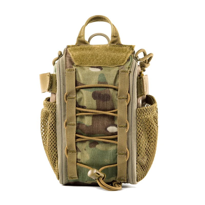 Harga Paket Medis Trauma Pertolongan Pertama Tas Kantung EMT/Pertolongan Pertama Mudah Dilepas Tas Kantung Trauma Multicam Nilon Cordura Taktis