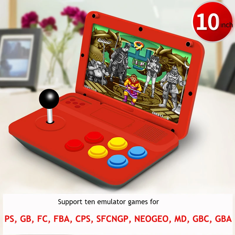 

Pandora Box M15 Portable mini arcade Retro Portable Console game support add FBA SFCNGP PS1 FC SNES MD NEOGEO CPS GBA GB game