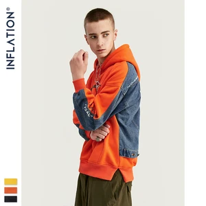 Мужская джинсовая куртка INFLATION, модная флисовая и джинсовая куртка, спортивный костюм, джинсовая куртка, уличная одежда, 8794W