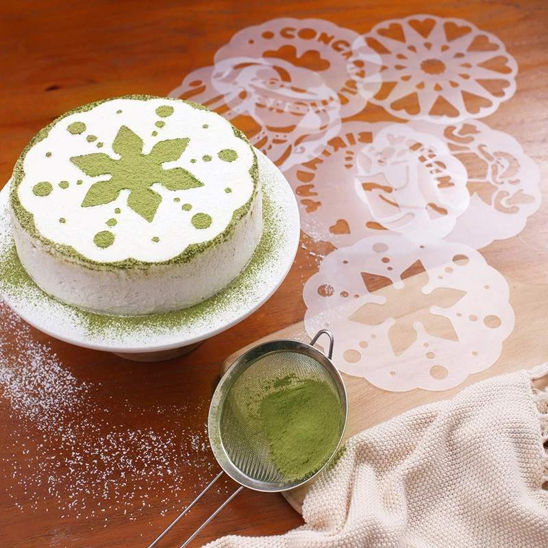 6 шт./модель распылителя для торта сито сахарной пудры подходит украшения 7-8