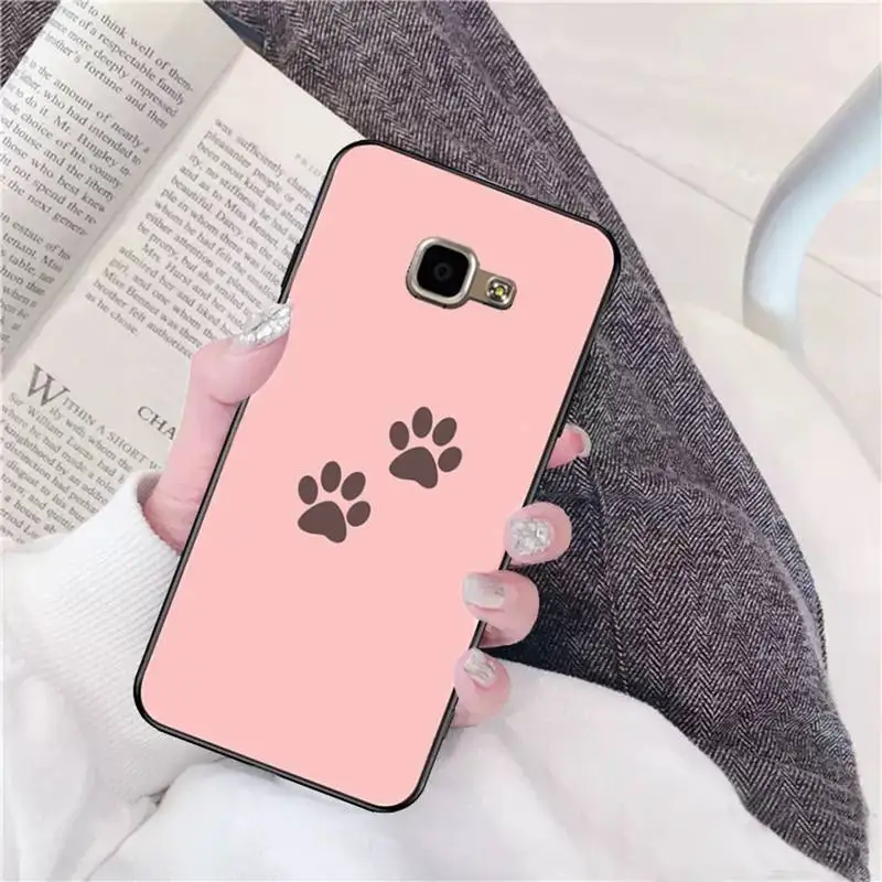 Yinuoda собачья лапа Мягкий Силиконовый ТПУ чехол для телефона Samsung A10 20s 71 51 10s 20 40 50 70