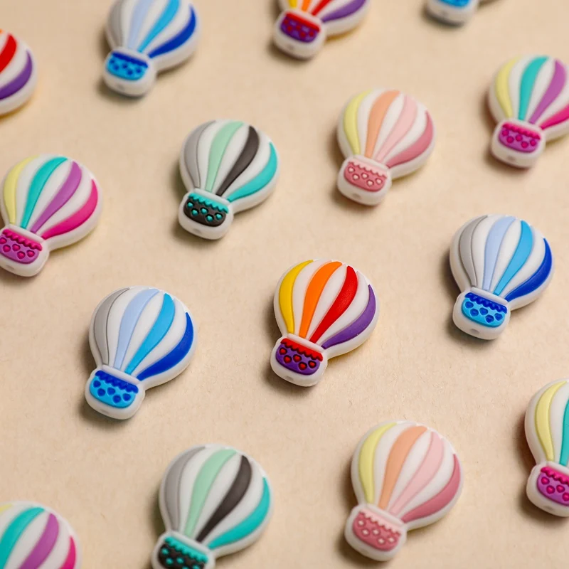 5 шт./компл. детский силиконовый Прорезыватель для зубов бусины из пищевого