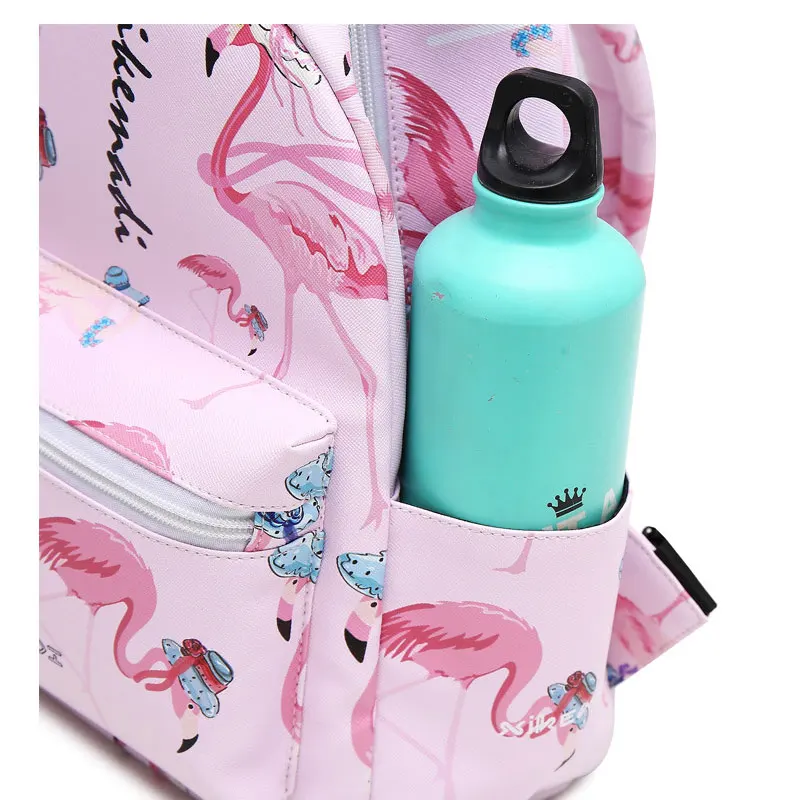 Color Graffiti Printed Unior High Student School Bags Waterproof Travel Daypack Female Daily Backpack Mochila Bolsos Mujer