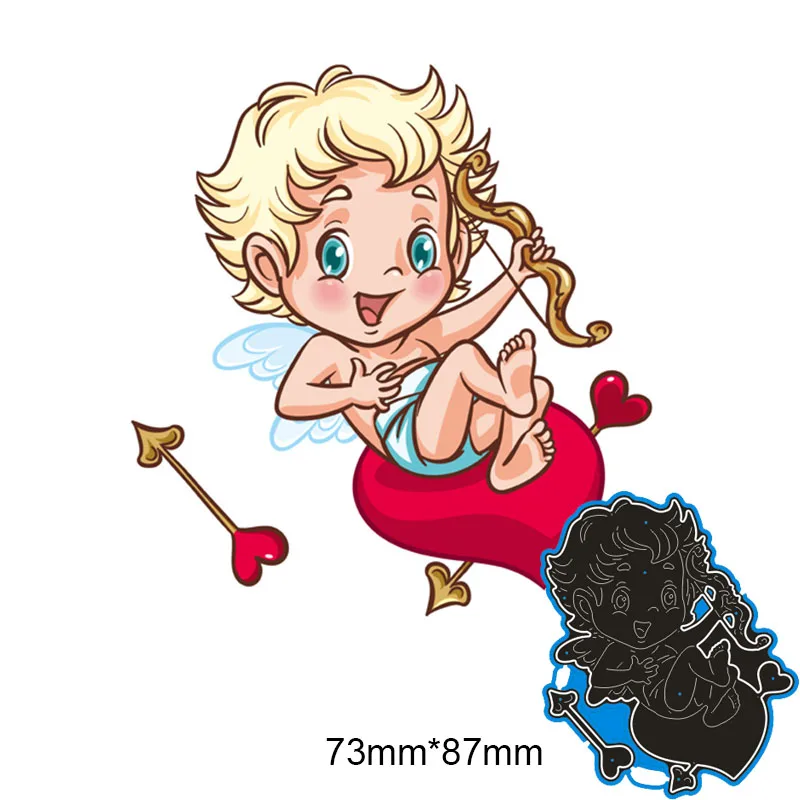 73*87 мм Симпатичные Любовь угол новый металл резки штампы украшения тиснение для