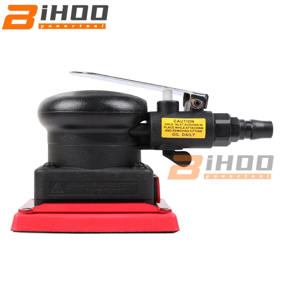 

155mm Square polishing machine 10000 RPM Air Pneumatic Polishing for Auto Body Car Tool Woodworking Rust Removal