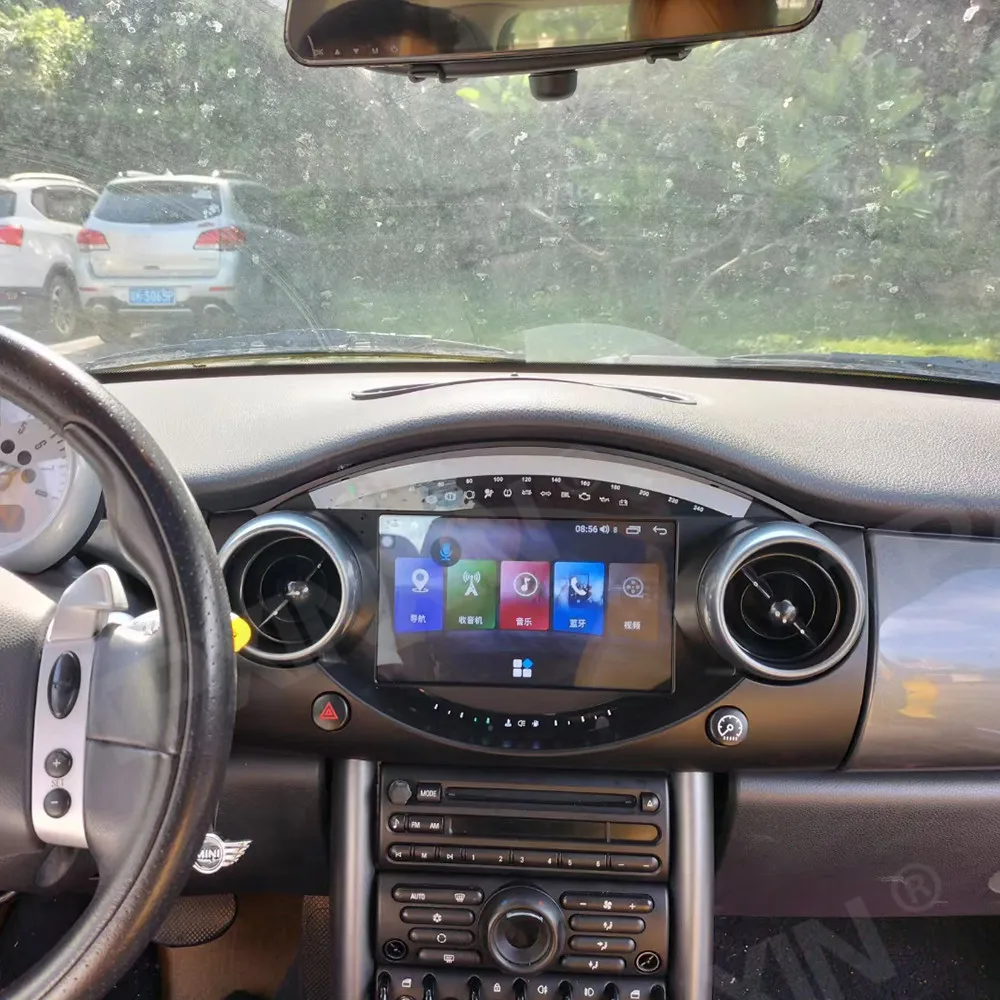 저렴한 무선 카플레이 오토 서라운드 뷰 카메라 GPS 내비게이션 헤드 유닛, 6 + 128G, 미니 2004-2006 용