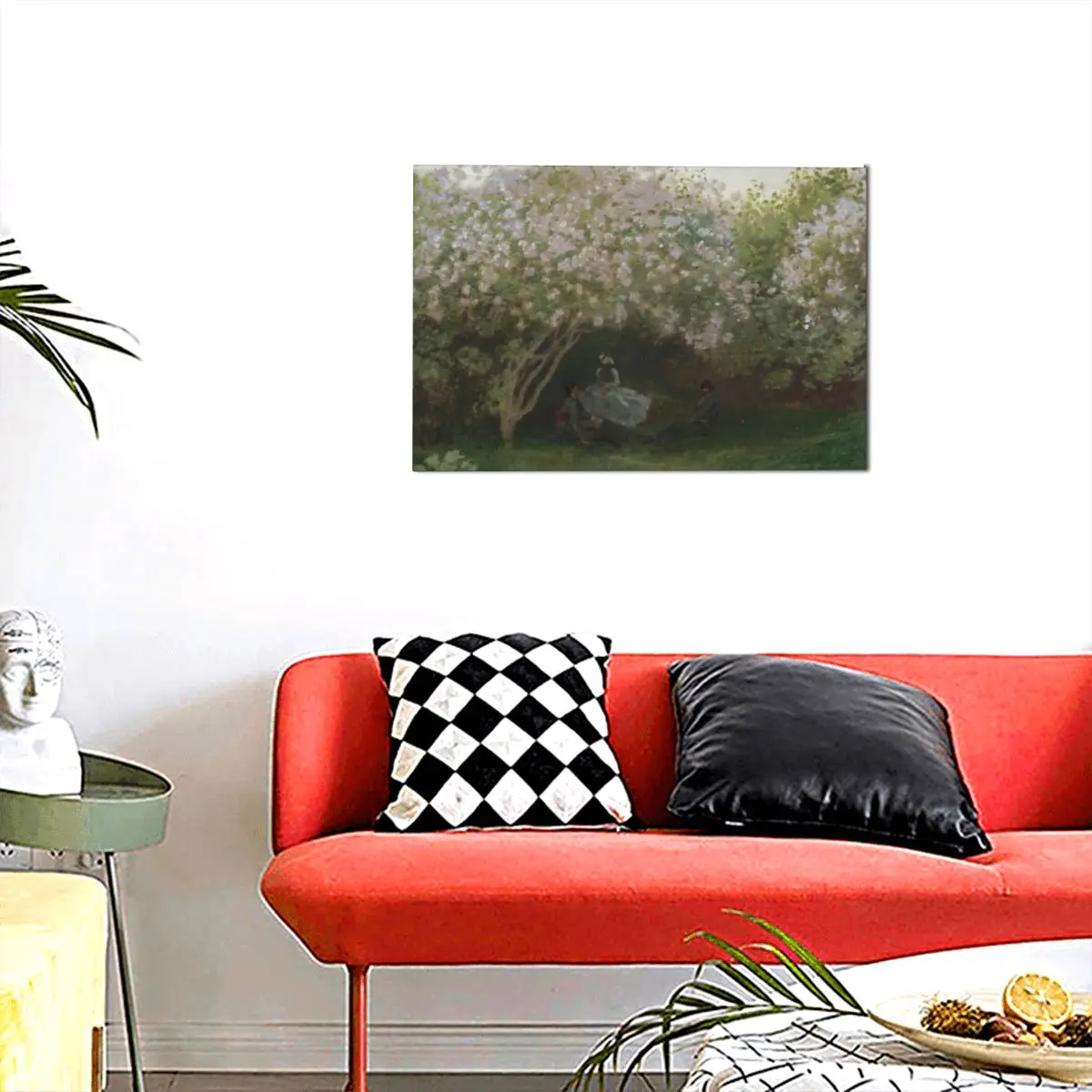 

Monet Painting New Contemporary Decoration Pictures Wood Home Room Decor