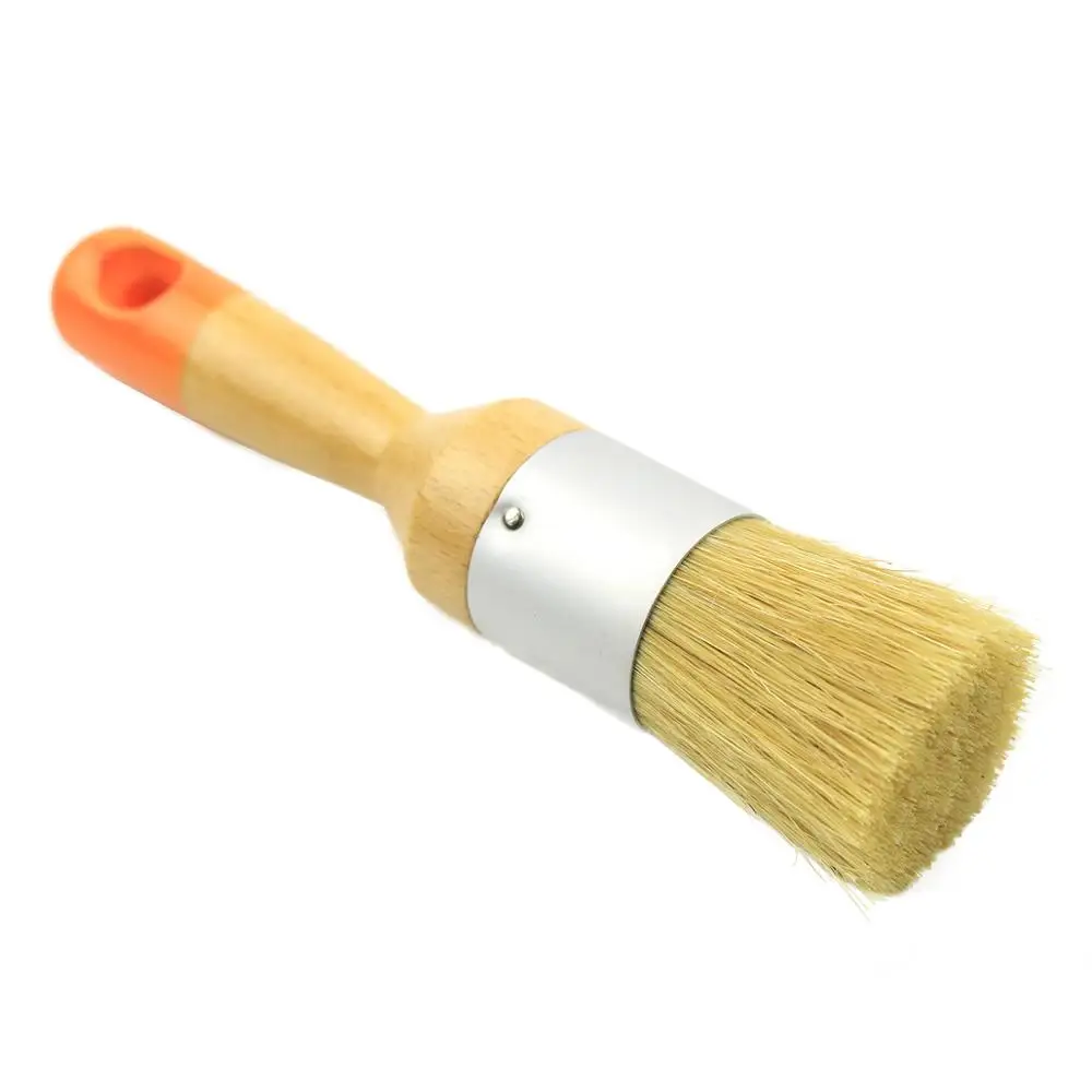 Набор кистей MAXMAN для рисования мелом и воском стульев шкафов деревянной мебели (2