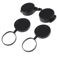 3 pcs objective lens cap replacement rubber binoculars monocular protective cap