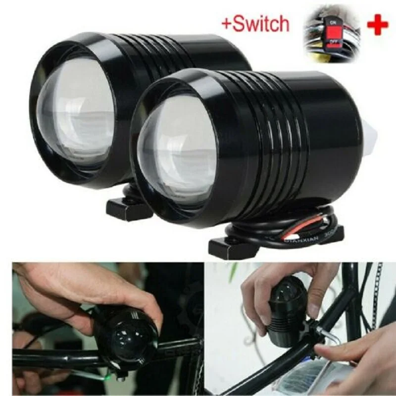 Новинка 2018 года супер яркий светодиодный противотуманный фонарь для мотоцикла U2