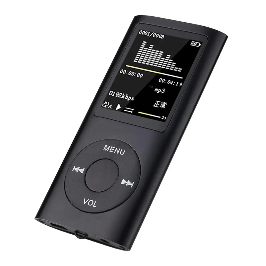 

1.8 Inch MP4 player Music Player with FM Radio Video Player E-book built-in Memory Player MP4