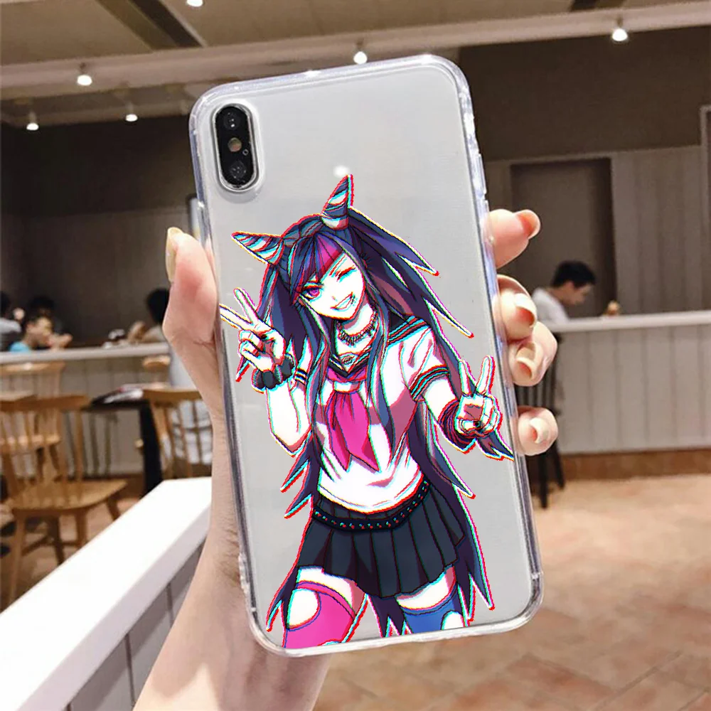 Danganronpa Monokuma Mioda Ibuki Чехол для телефона Huawei Honor 6 7 8 9 10 10i 20 A C X Lite Pro Play прозрачный TPU-чехол роскоши на.