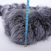 Womens Coat Winter Jacket Real Fox Fur Coat Big Fluffy Female Warm Thick Warm Outerwear Fur Coat Natural Fur