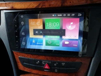 Navirider Android 10 автомобильный радиоплеер для Benz E Class W211 CLS W219 G-Class W463 Full touch gps головное