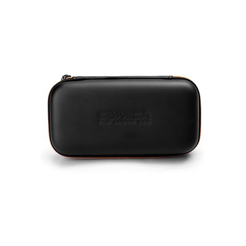 Carry case Comica CVM-VM10II Запись видео микрофон на камеру/телефон микрофон для Canon Nikon sony DSLR видеокамеры для iPhone samsung S9 S10 - Цвет: Carry case