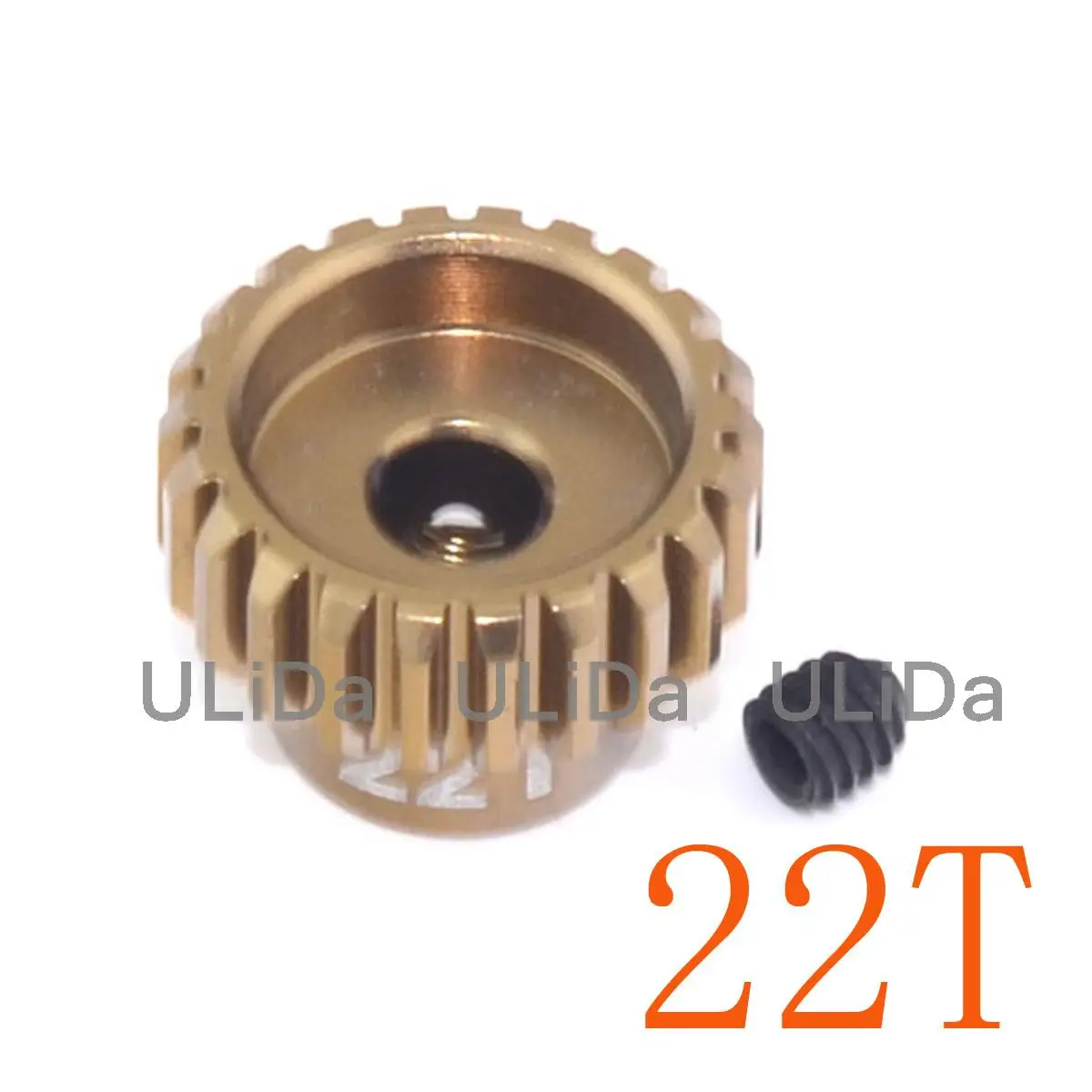 Мотор редуктор 48P с твердым покрытием из сплава 7075 18T 19T 20T 21T 22T 24T 26T 28T 27 33T для 1/10 RC
