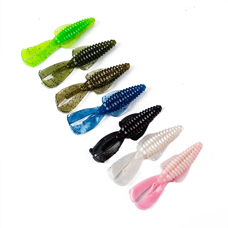 

10pcs 12cm/15.5g Spiral Fan Shape Special-shaped Baits All Water Baits Bionic Bait