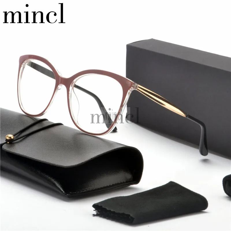 Новинка женские очки с котом роскошные Брендовые прозрачная оправа Женская для