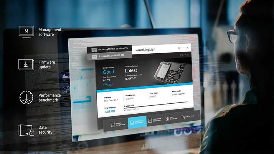 Samsung SSD 970 EVO Plus 250 ГБ NVMe M.2 2280 SSD 500 ГБ 1 ТБ M.2 Внутренний твердотельный накопитель TLC SSD PCIe 3,0x4 NVMe 1,3 ноутбук