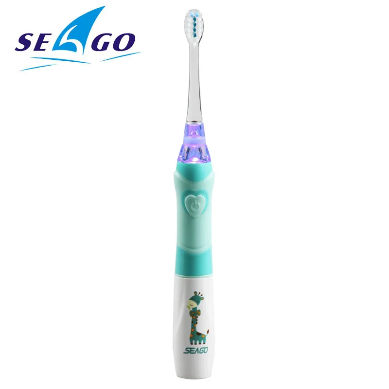 Seago Детская электрическая зубная щетка светодиодный светильник умные