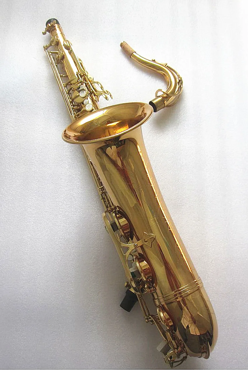 Новинка профессиональный тенор-саксофон Bb для электрофореза Золотой тенор с