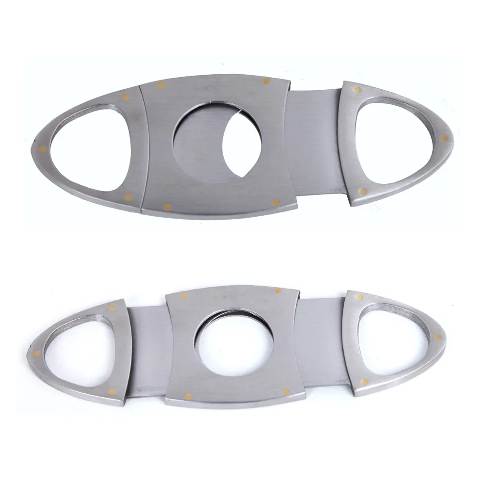 

Personalized Stainless Steel Cigar Cutter For Party Business Man Gift Favor