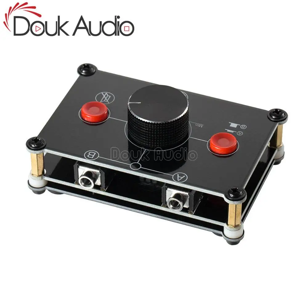 Music hall Медвежонок MC102 Mini 2(1) в 1(2) из 3,5 мм стерео аудио кабель пассивный селектор PLC сплиттер