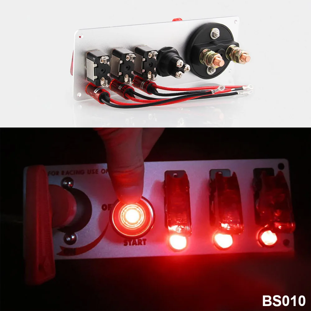 

Car racing ignition switch modification instrument switch accessories start switch racing power off switch