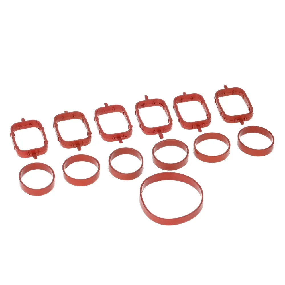 6 шт. прокладки для впускного коллектора 33 мм BMW M47/E46 320d 330d 520d 525d 530d 730d