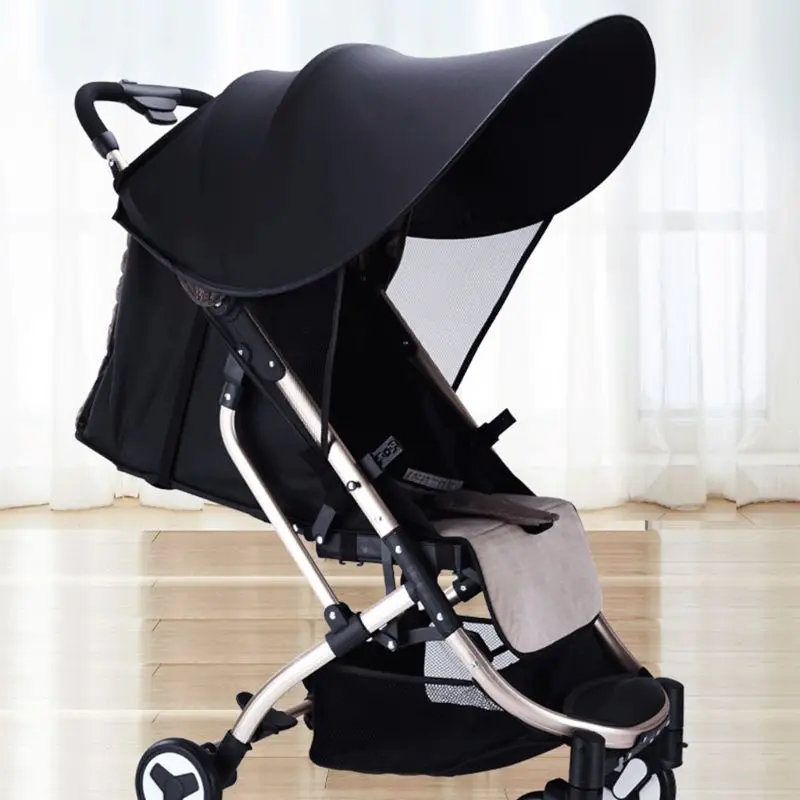 

Universal Baby Stroller Sun Shade Visor Pram Anti-UV Sunscreen Canopy Cover Buggy Hood