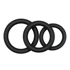 3 шт.компл. Силиконовое прочное кольцо для пениса для взрослых мужчин для задержки эякуляции Резиновые Кольца для пениса увеличивающие мужские секс-игрушки для мужчин секс-кольца