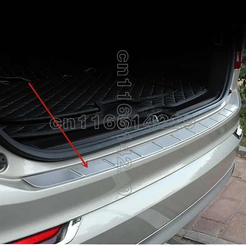 

Накладка для заднего бампера Volvo XC90 2015 2016 2017 2018 2019 2020 из нержавеющей стали