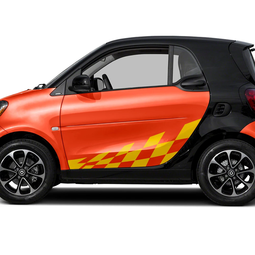 2 шт. автомобильная боковая решетка для дверей Mercedes Benz Smart Fortwo W453 W451 - купить по