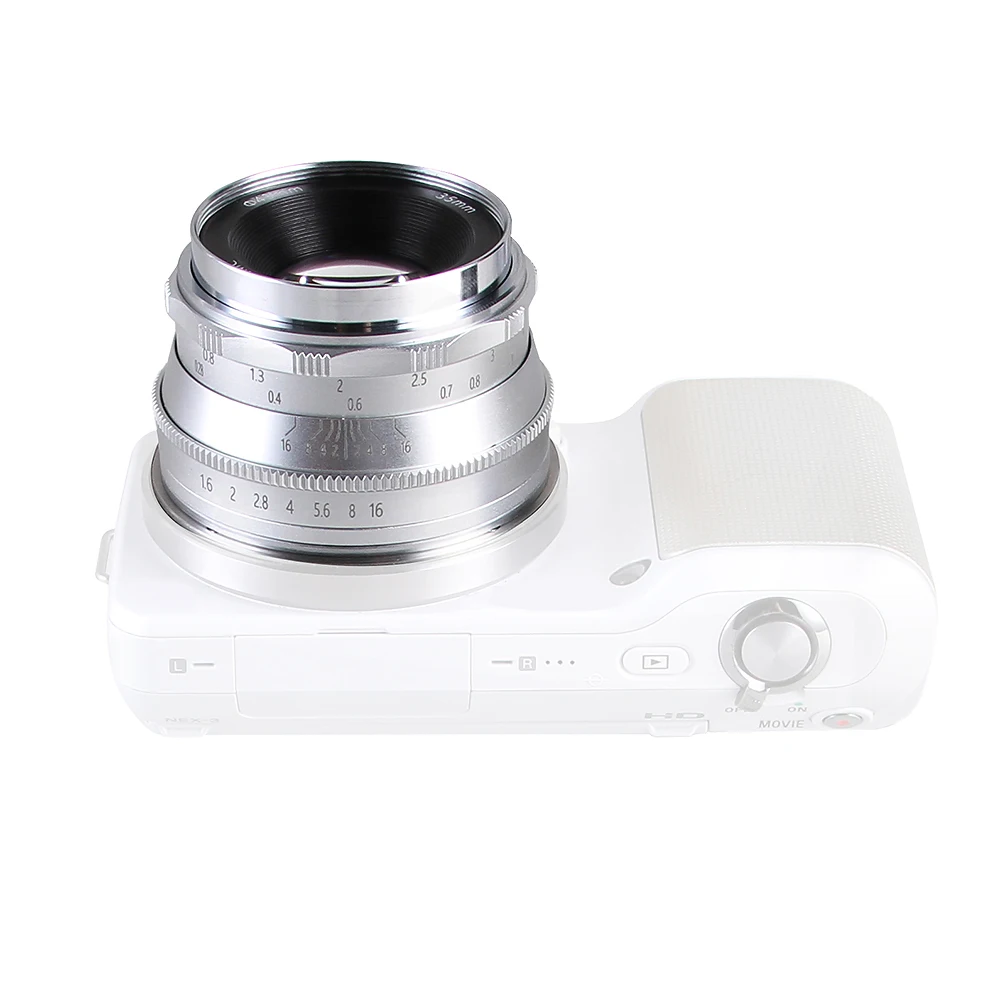 Объектив ручной фокусировки MF Prime 35 мм F/1 6 для Fujifilm Fuji X mount XH1 XA5 XA10 XA20 XE3 XE2S XT10 XT20 XT2