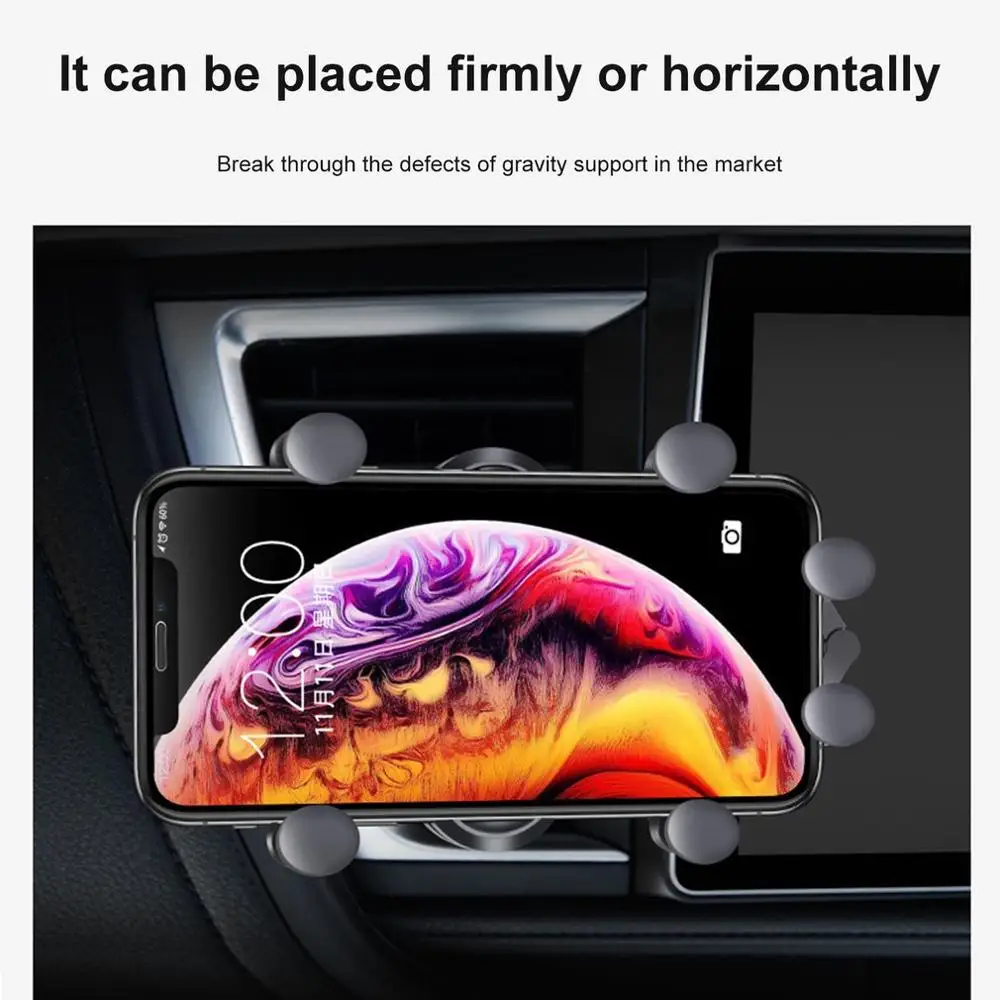 Гравитационный Автомобильный держатель для телефона в автомобиле с креплением
