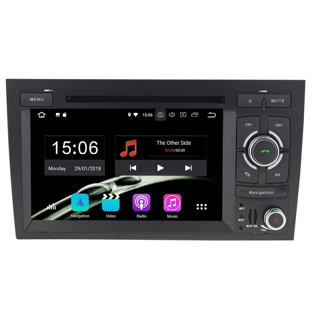 Автомагнитола 2 Din с GPS радио Android 9 0 6 ядер 4 Гб ОЗУ 64 ПЗУ автомобильный