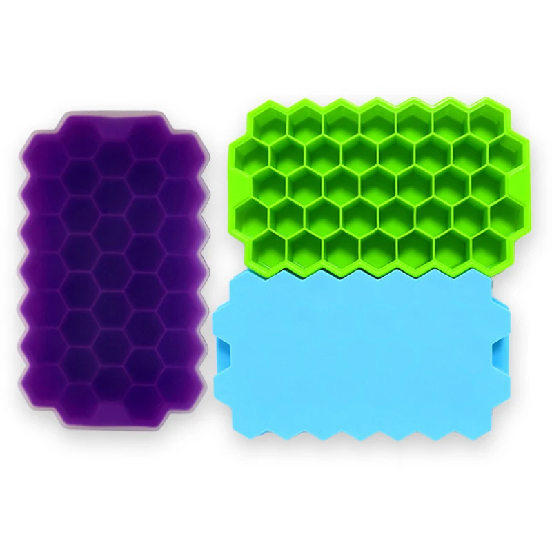 Домашний холодильник лоток для льда кухонный силиконовый шестигранный поднос