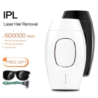 handheld painless laser epilator whole body permanent depilator 500000 times hair removal device pulses light hair remover